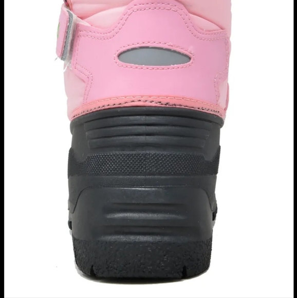 Dream Paris Kid Girls Mid Calf Watereproof Winter Snow Boots Kamick Color Pink - Picture 6 of 7